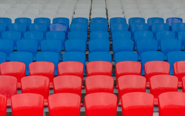 kırmızı-mavi-beyaz tribün Stadı nda