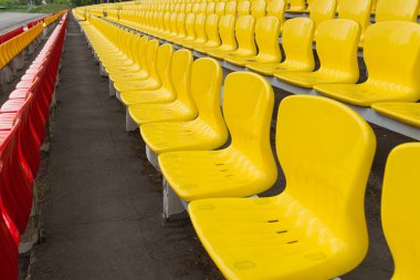 sarı-kırmızı tribün Stadı nda