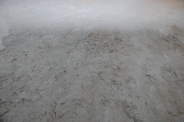 Άνετη Επιφάνεια Γεμάτη Μείγμα Τσιμέντου Άμμου Γκρίζου Χρώματος — Φωτογραφία Αρχείου