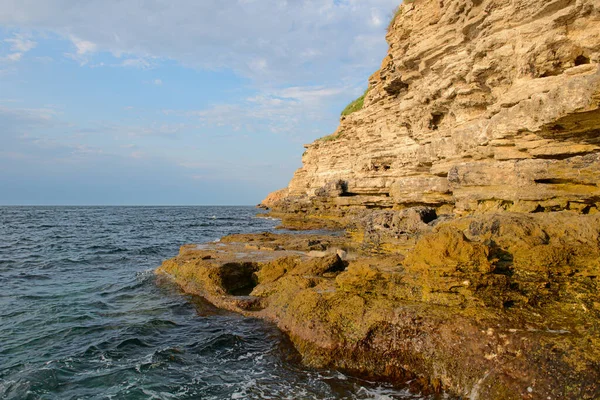 Rocky Coast Black Sea Evening — Stock Photo, Image