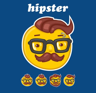 Gülen hipster
