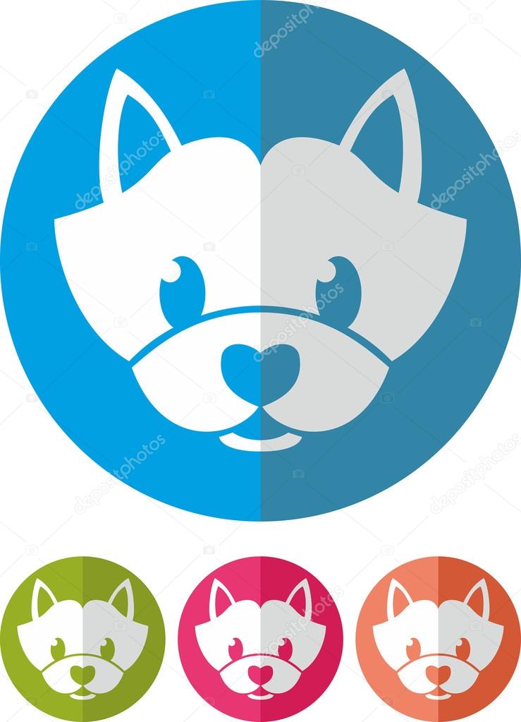West Highland White Terrier icon set