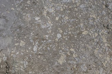 Kırık beton zeminin soyut arkaplanı