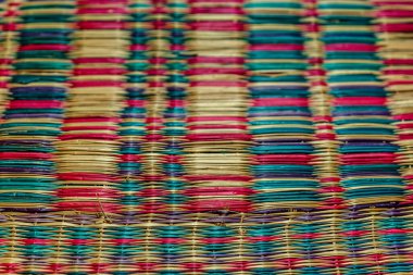 Soyut arkaplan parlak saman halı kapat