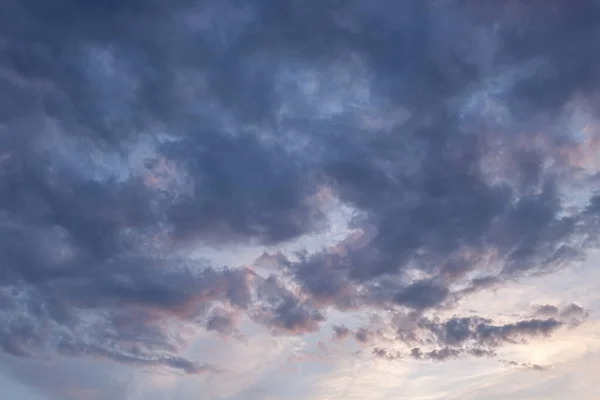 Fundo Abstrato Céu Nublado Pôr Sol Hora Dourada — Fotografia de Stock