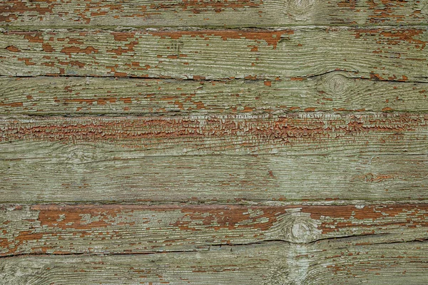 Fond Abstrait Une Vieille Surface Bois Vert Clair Peint Shabby — Photo