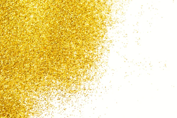 Fond jaune paillettes — Photo