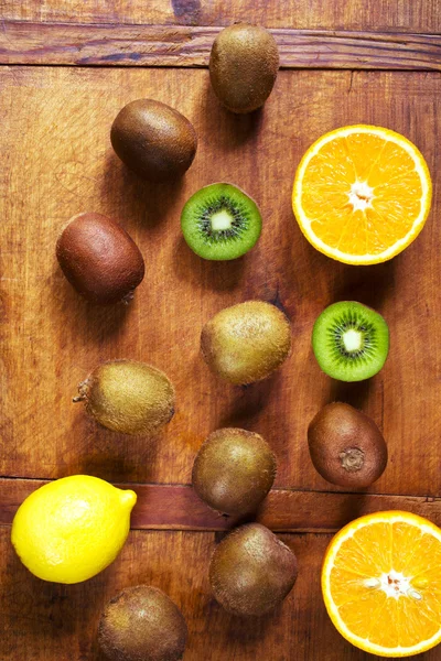 Set de frutas maduras —  Fotos de Stock