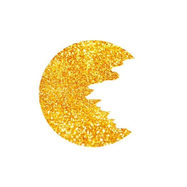 Złoty brokat design — Zdjęcie stockowe