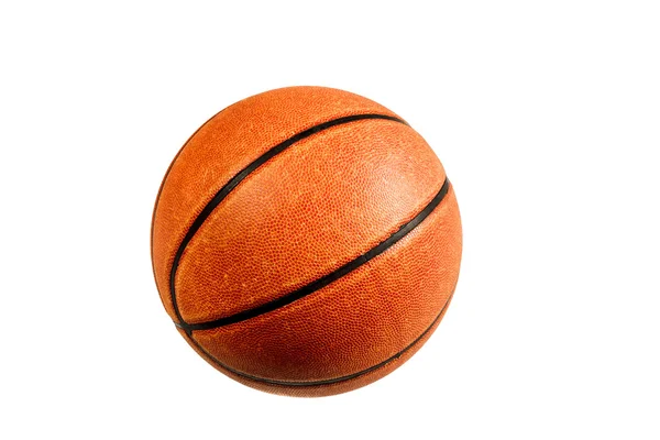 Staré basketbalový míč — Stock fotografie