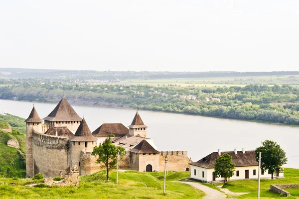 Khotyn Fortress — Stock Photo, Image