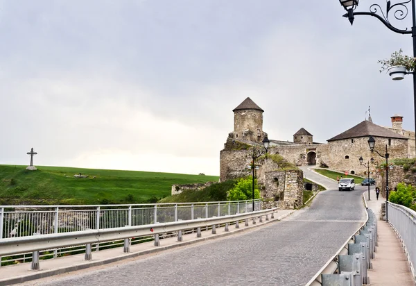 Panorama of Kamianets-Podilskyi Castle — Stock Photo, Image