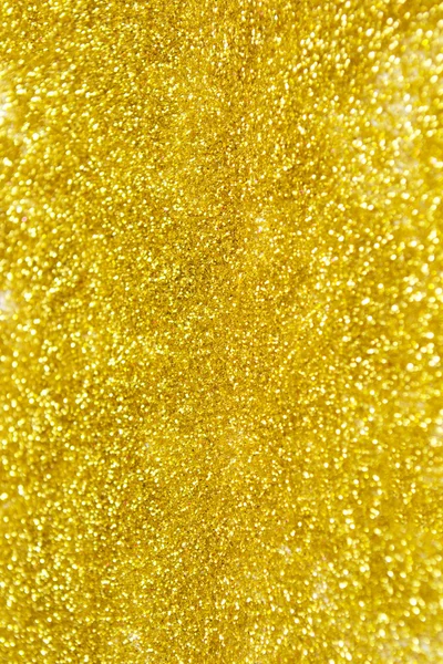 Gult glitter för bakgrund — Stockfoto