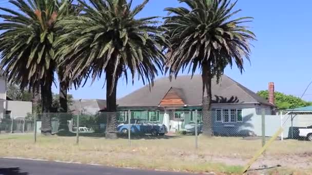 Huis Claremont Kaapstad Zuid Afrika Als Cuba — Stockvideo