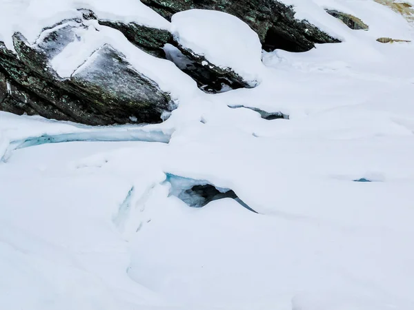 Najpiękniejszy Mrożony Wodospad Rjukandefossen Zimowy Krajobraz Hemsedal Norwegia — Zdjęcie stockowe