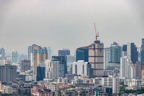 Panorama Bangkok Gratte Ciel Paysage Urbain Capitale Thaïlande — Photo