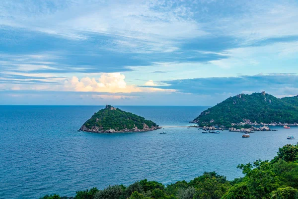 Spiagge Più Belle Koh Nang Yuan Beach Vicino Koh Tao — Foto Stock