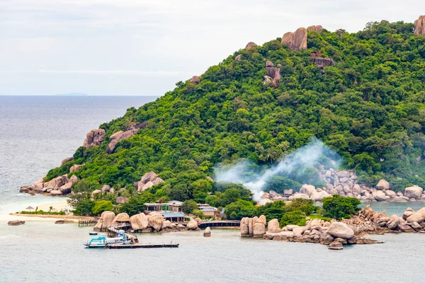 Die Schönsten Strände Koh Nang Yuan Strand Der Nähe Von — Stockfoto