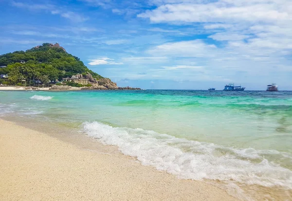 Spiagge Più Belle Koh Nang Yuan Beach Vicino Koh Tao — Foto Stock