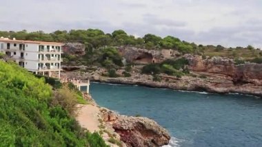Bay Hotel Cala Figuera Santany Mallorca İspanya 'nın muhteşem manzarası..