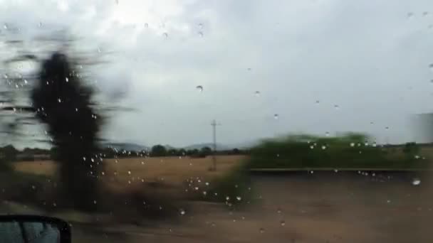 Driving Landscape Island Mallorca Spain — Stock Video