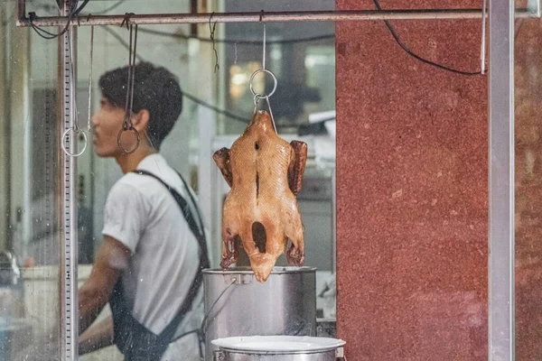 Bangkok Tailandia Mai 2018 Repugnante Comida Tailandesa Desconocida Cocina China —  Fotos de Stock