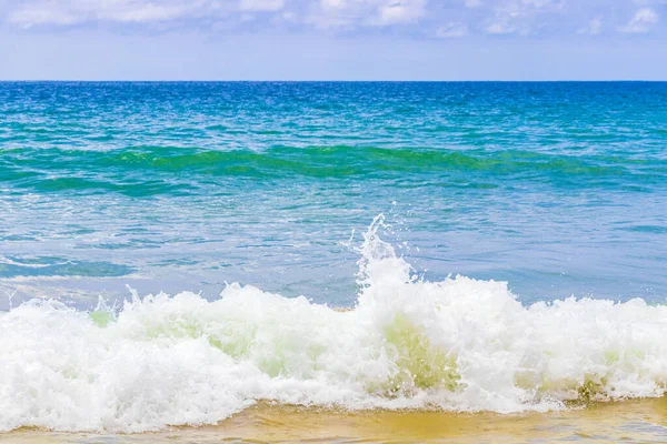 Nai Thon Naithon Beach Drömvik Med Turkost Klart Vatten Sakhu — Stockfoto