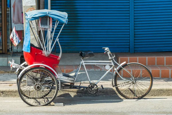 방콕에 자전거 인력거 경마장 — 스톡 사진