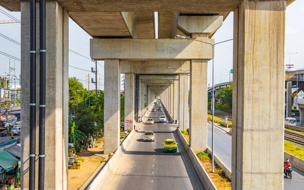 Bangkok Tailandia Enero 2020 Ciudad Vida Calles Coches Personas Don — Foto de Stock