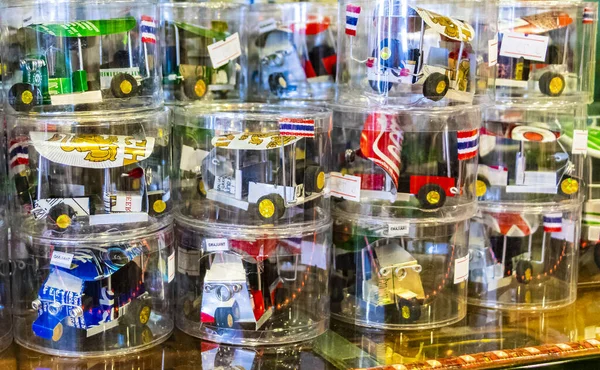 Bangkok Thailand Mai 2018 Handgemaakte Tuk Tuk Souvenirs Souvenirwinkel Bangkok — Stockfoto