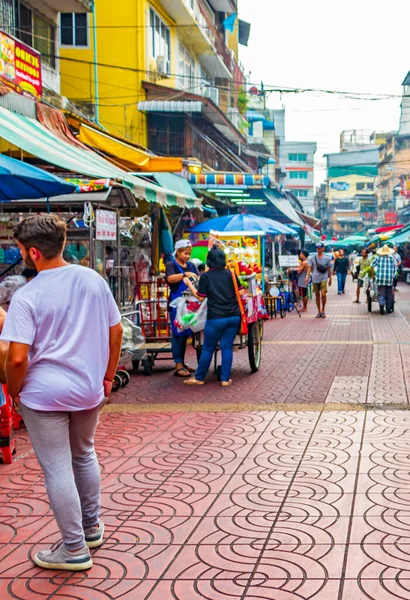 Bangkok Thailand Mai 2018 Colorful China Town Gamla Marknad Shoppinggator — Stockfoto