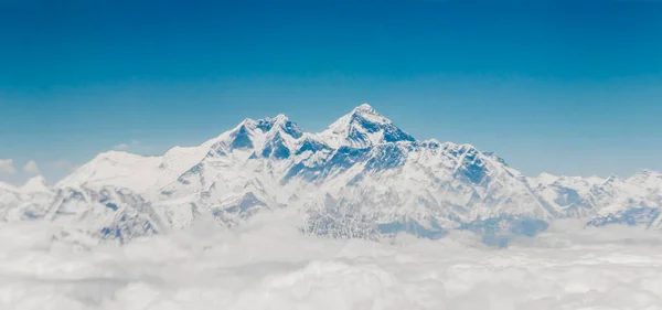 Mount Everest Himalayas 8848 High Highest Mountain Earth Seven Summits — Stock Photo, Image