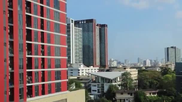 Bangkok Thailand Januari 2020 Stadspanorama Bangkok Skyskrapa Stadsbilden Huvudstaden Thailand — Stockvideo