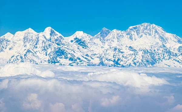 Monte Everest Himalaya 8848 Altura Montaña Más Alta Tierra Siete — Foto de Stock