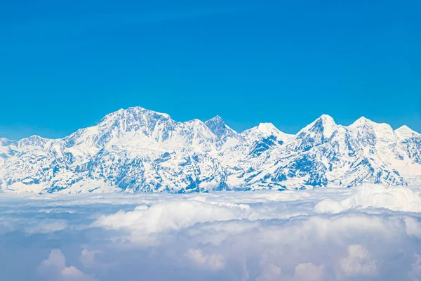 ヒマラヤのエベレスト山 高さ8848M 地球上で最も高い山 7つのサミット — ストック写真