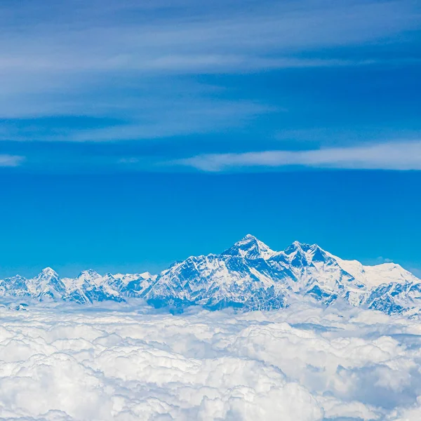 ヒマラヤのエベレスト山 高さ8848M 地球上で最も高い山 7つのサミット — ストック写真