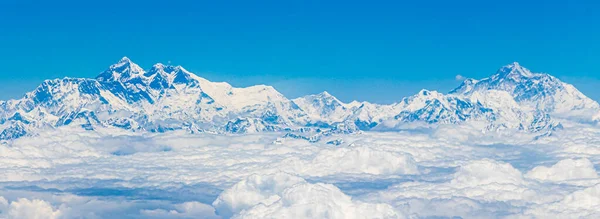 Mount Everest Himalájích 8848 Vysoká Nejvyšší Hora Zemi Sedm Summitů — Stock fotografie