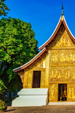 Wat Xieng Thong Budist tapınağı Luang Prabang Laos 'un en iyi tapınakları.