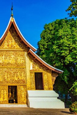 Wat Xieng Thong Budist tapınağı Luang Prabang Laos 'un en iyi tapınakları.