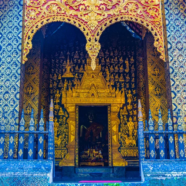 Wat Xieng Thong Tempio Buddista Della Città Oro Dei Migliori — Foto Stock