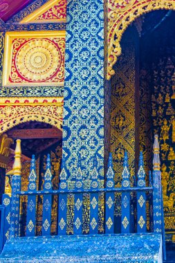 Wat Xieng Thong Budist tapınağı Luang Prabang Laos 'un en iyi tapınakları.