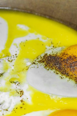 Yumurta kızart ve sabah tavada yumurta yap..