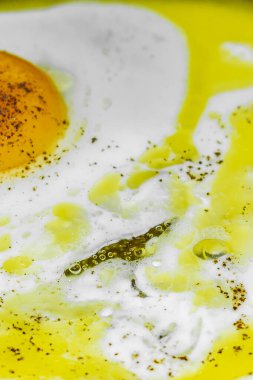 Yumurta kızart ve sabah tavada yumurta yap..