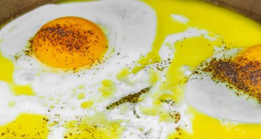 Yumurta kızart ve sabah tavada yumurta yap..