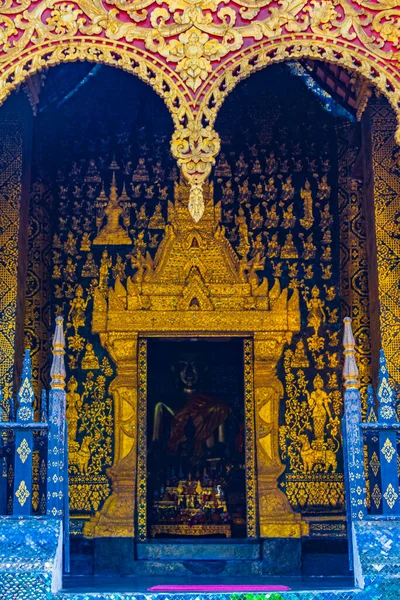 Wat Xieng Thong Tempio Buddista Della Città Oro Dei Migliori — Foto Stock