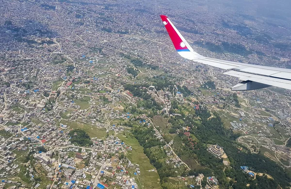 Kathmandu Nepal Mai 2018 Kathmandu Nepal Cidade Asa Companhia Aérea — Fotografia de Stock