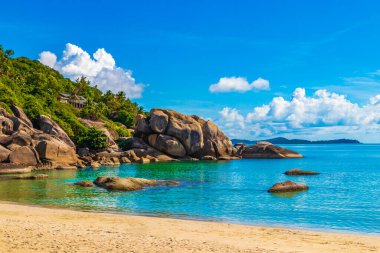 Tayland 'daki Koh Samui' den harika bir panoramik manzara..