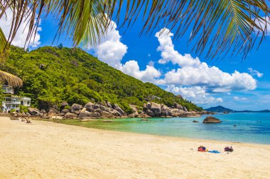 Tayland 'daki Koh Samui' den harika bir panoramik manzara..