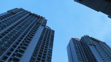 Bangkok Tayland 21. Mai 2018 Bangkok Tayland Modern renkli mimari binalar Gökdelen ve şehir manzarası.