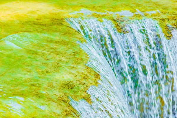 Der Schönste Wasserfall Der Welt Der Türkisfarbene Kuang Wasserfall Luang — Stockfoto